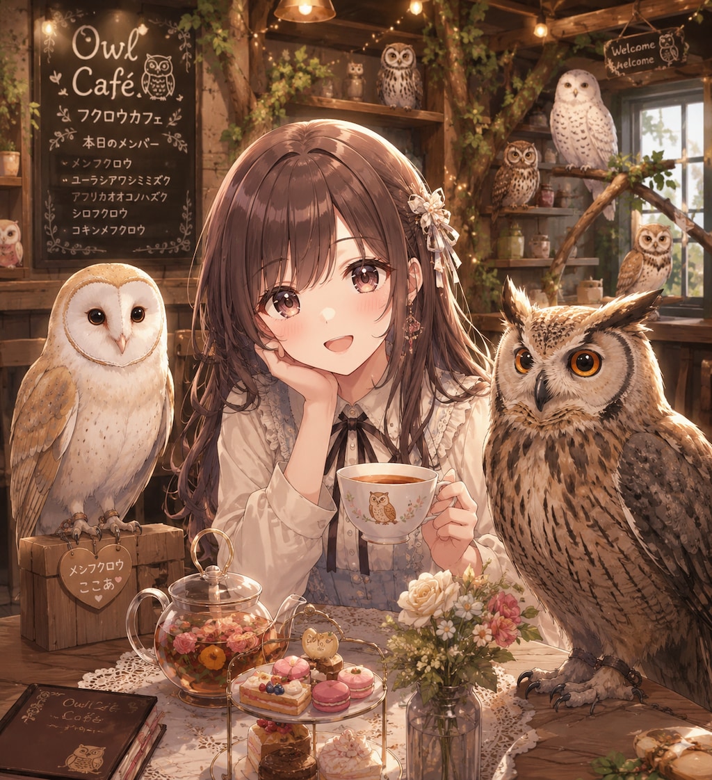 フクロウカフェ