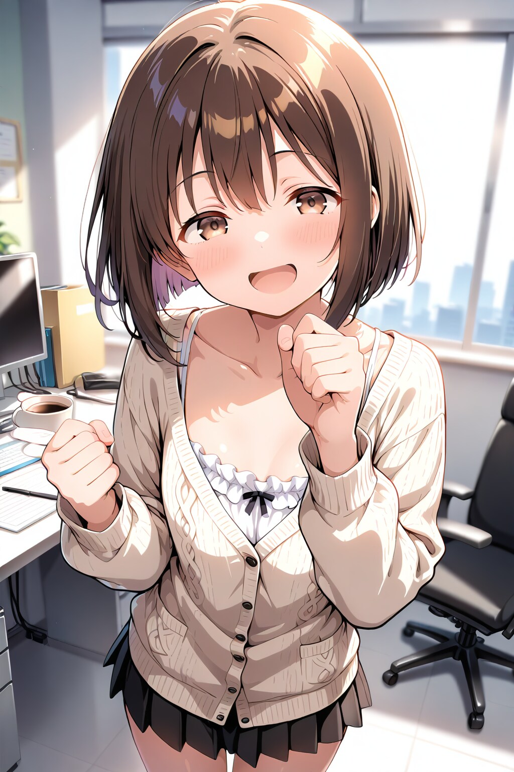 今日で仕事納めだよ｡頑張ろうね！