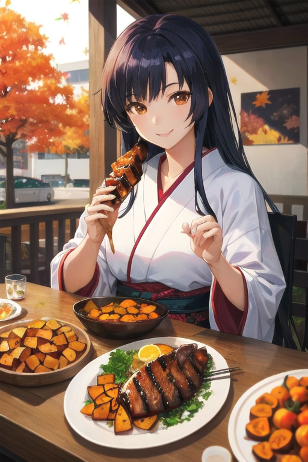 人妻フードファイター