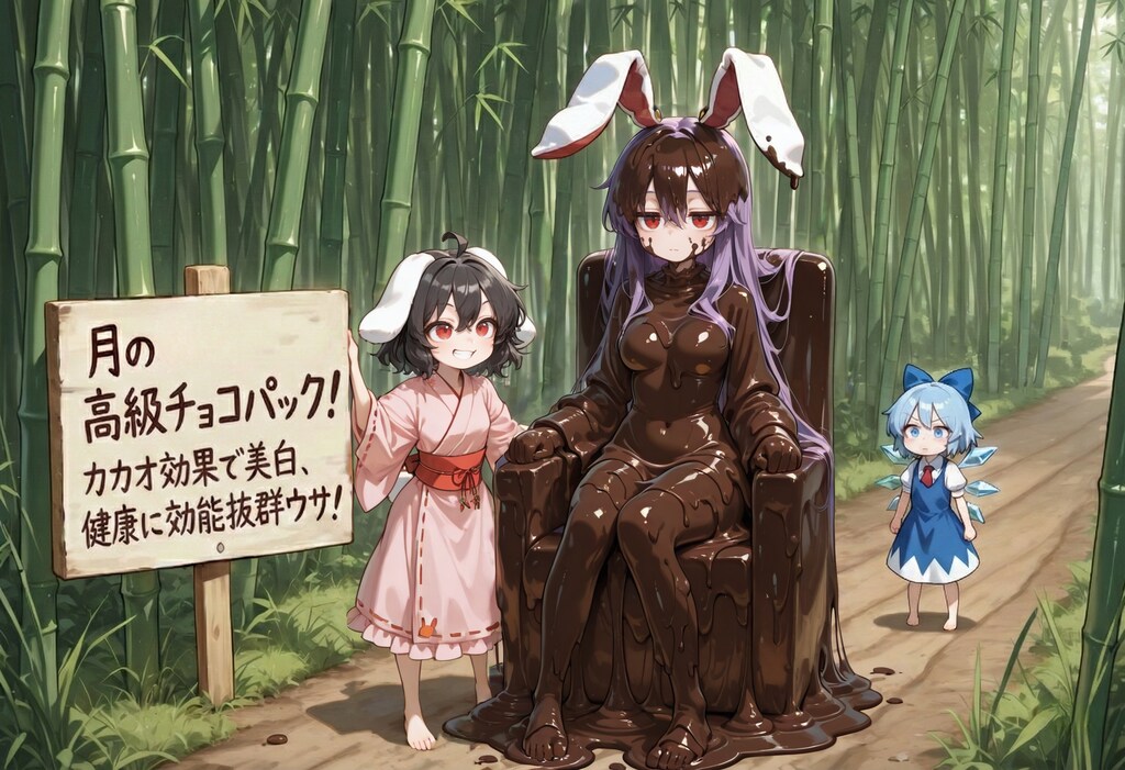 ちょこれーと事変・竹林前