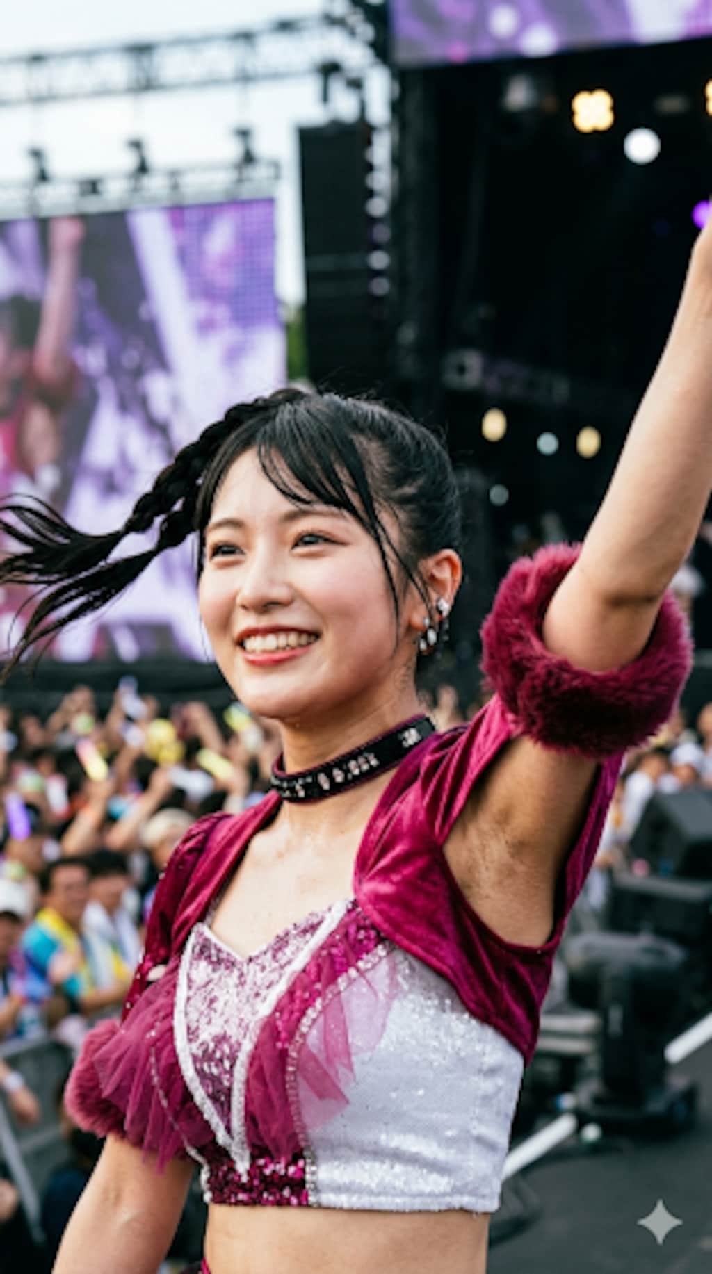 アイドルのねっとりした口内