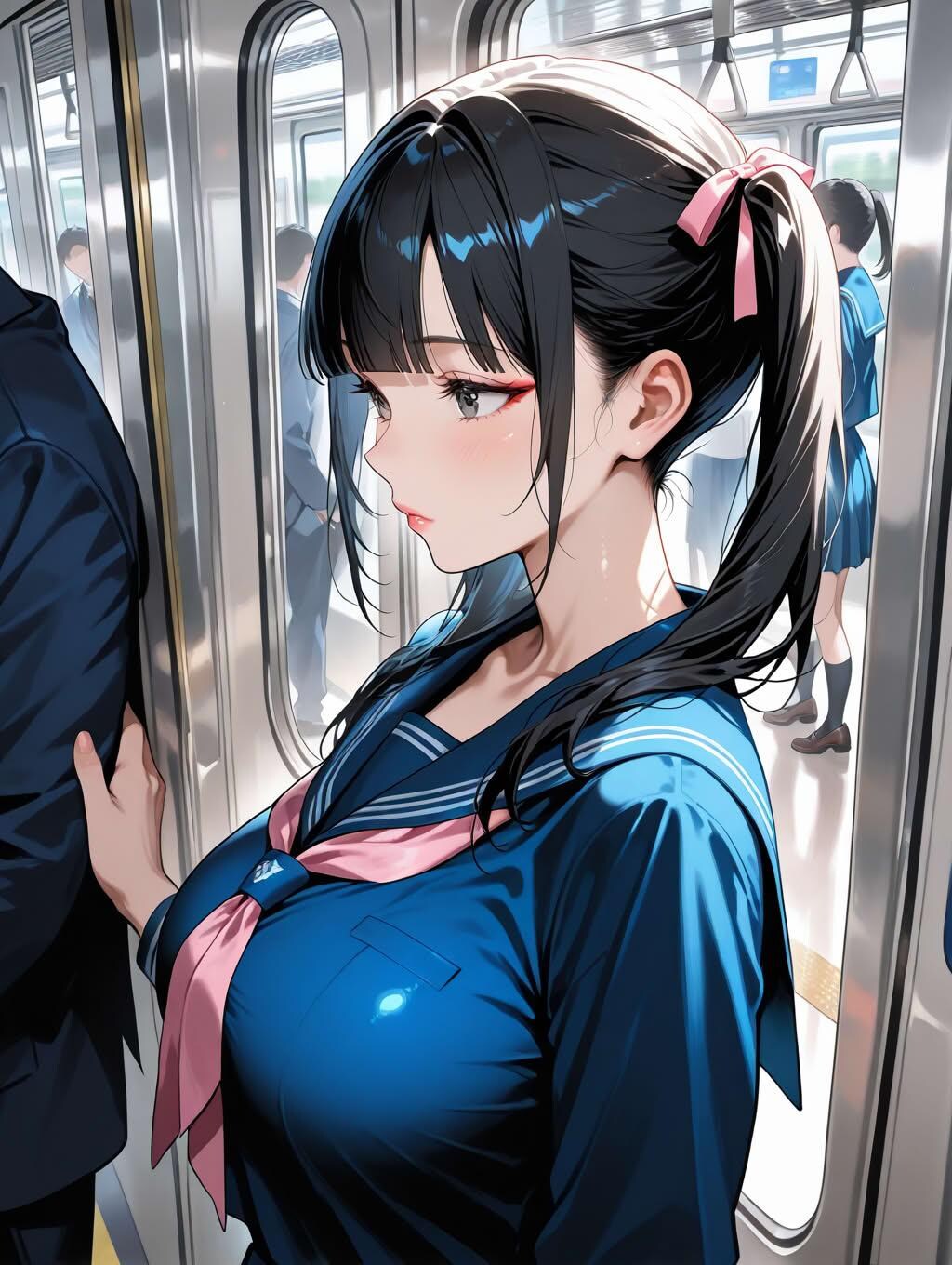 幸せな通勤風景