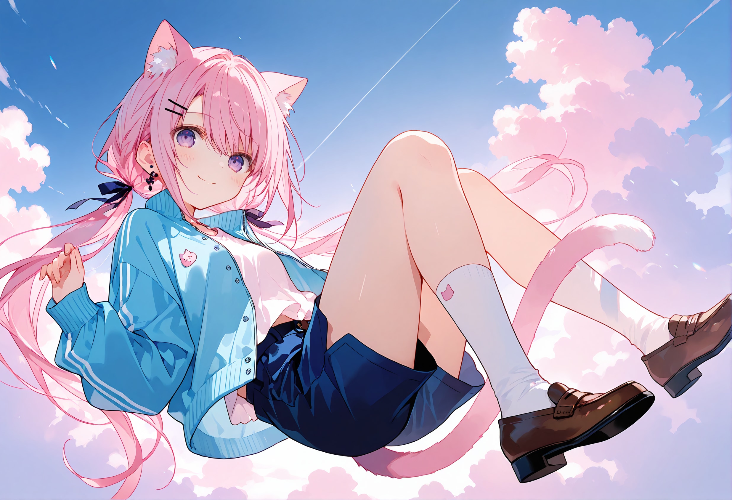 猫耳桃香 51 | の人気AIイラスト・グラビア
