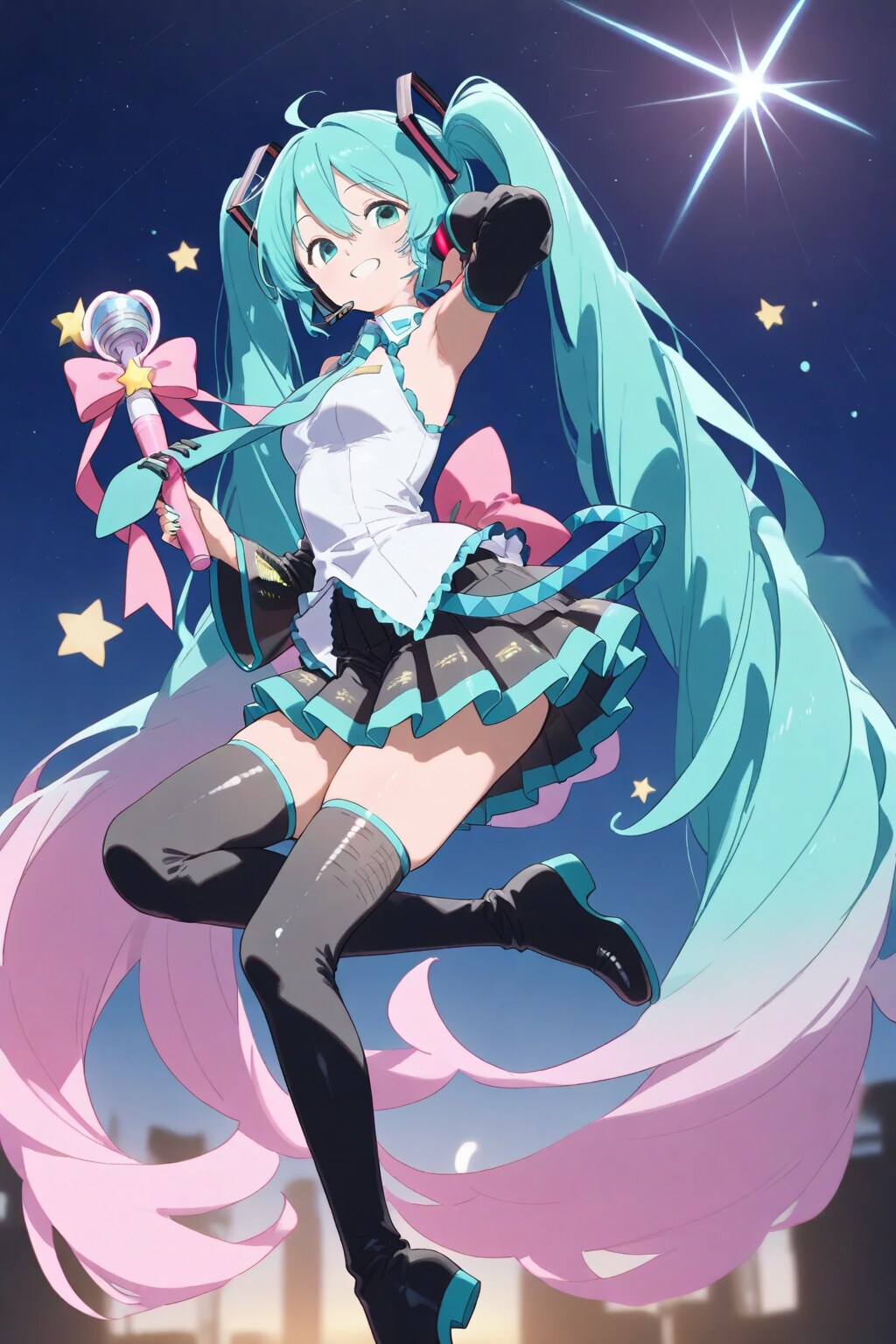 魔法少女ミクちゃん | の人気AIイラスト・グラビア