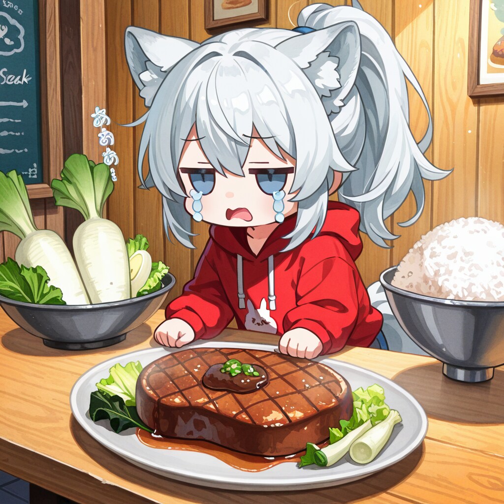レギュラーバーグディッシュを注文