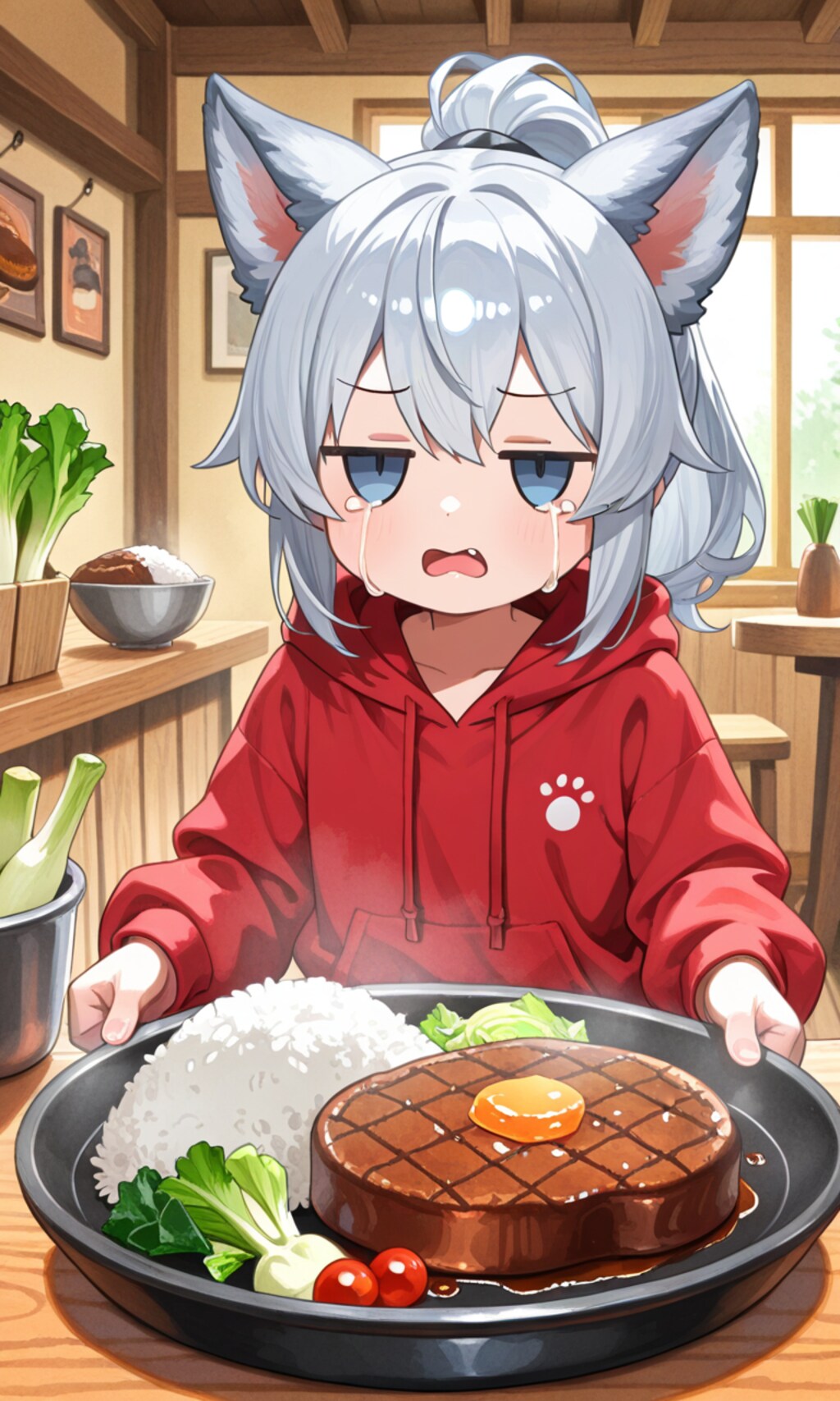 レギュラーバーグディッシュを注文