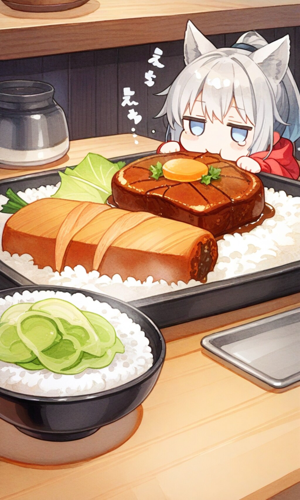 レギュラーバーグディッシュを注文