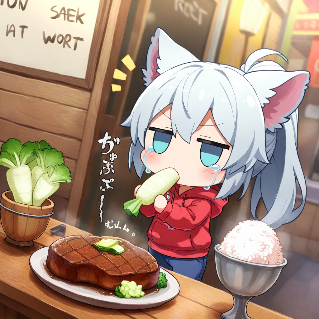 レギュラーバーグディッシュを注文