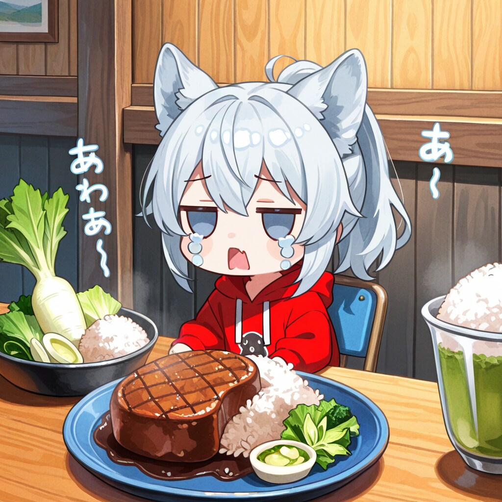 レギュラーバーグディッシュを注文
