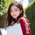 赤ジャージ女子マネ 6枚目