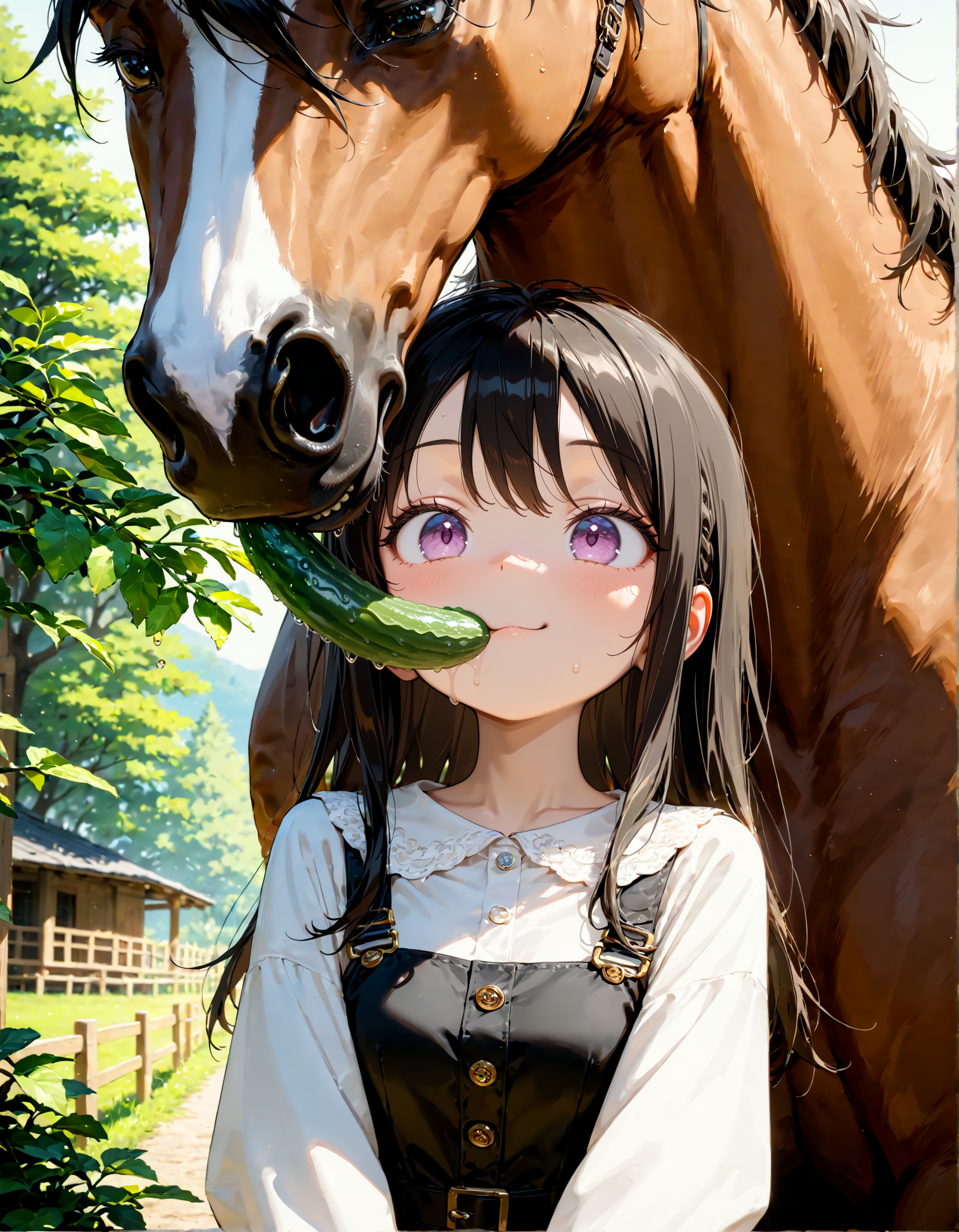 今日は飼育の日。良いきゅうりの日　その２