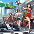 異種混合レース上のレースクイーン 9枚目