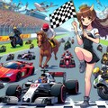 異種混合レース上のレースクイーン 8枚目