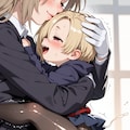 寒いので温め合うイラストなど 8枚目