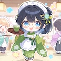 ちびキャラ和風喫茶 2枚目