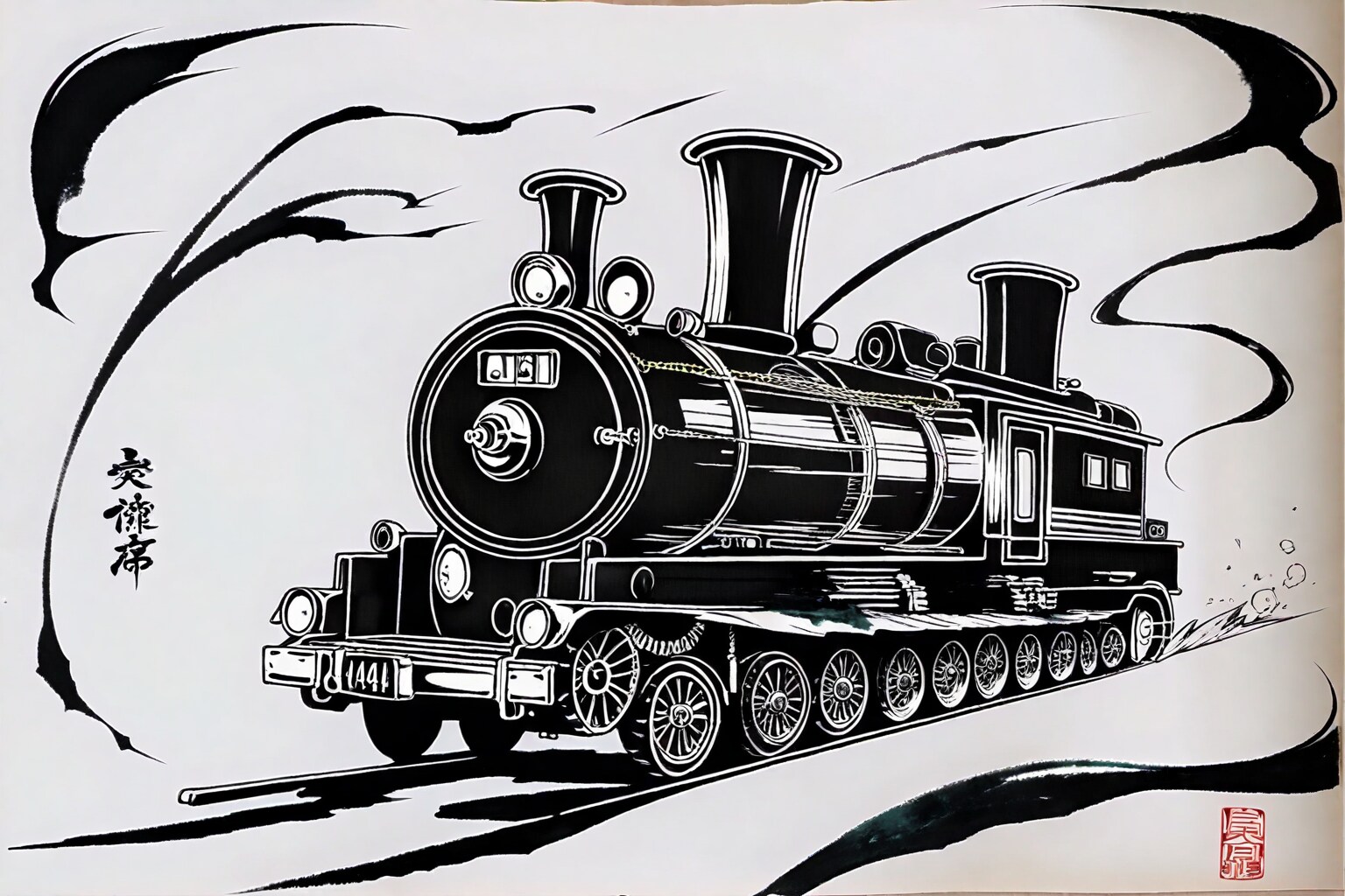 百鬼夜行 偽汽車 | の人気AIイラスト・グラビア