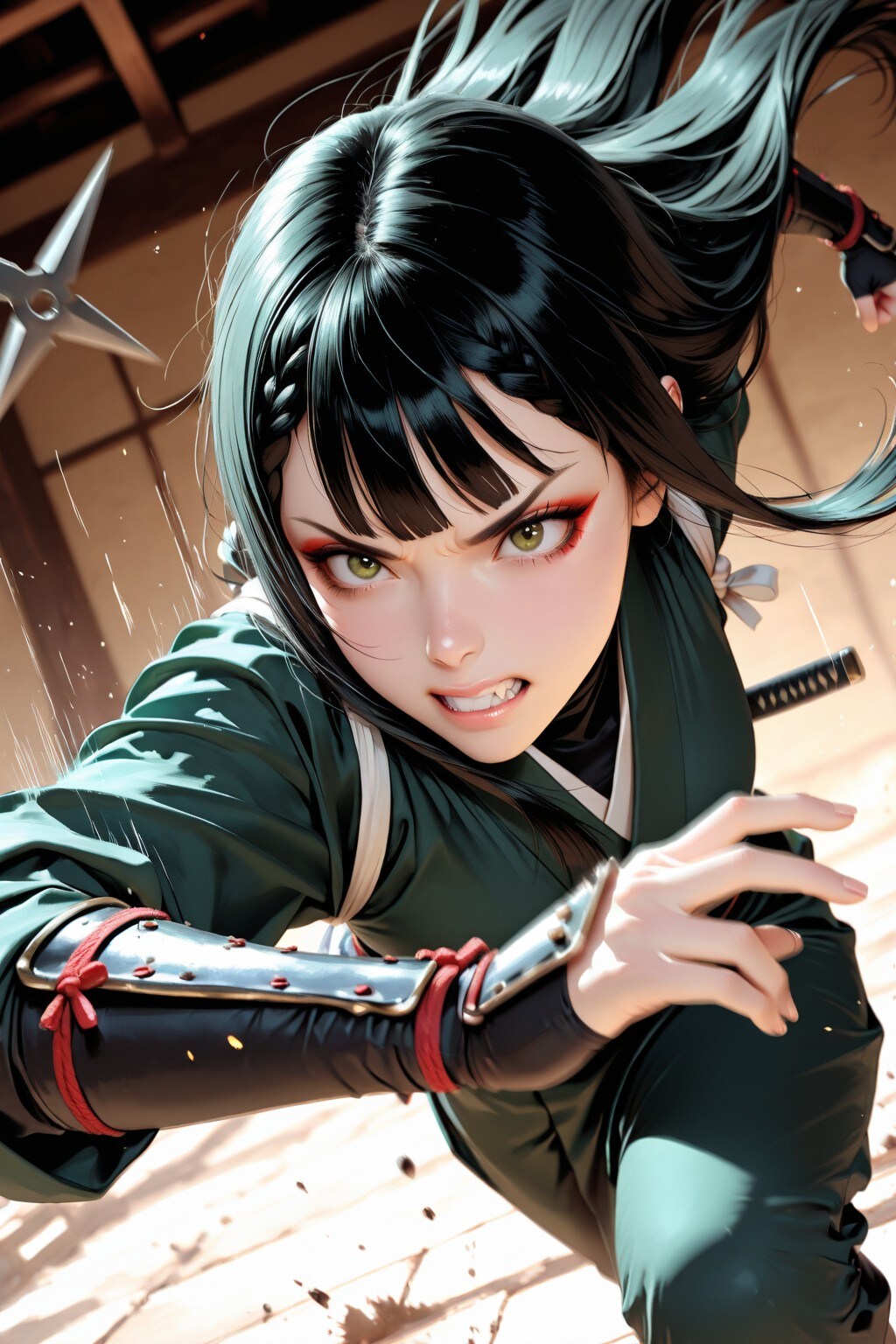 Beautiful Ninja - Oni（美人な忍者ガール。【プロフィール・自己紹介／活劇篇】）