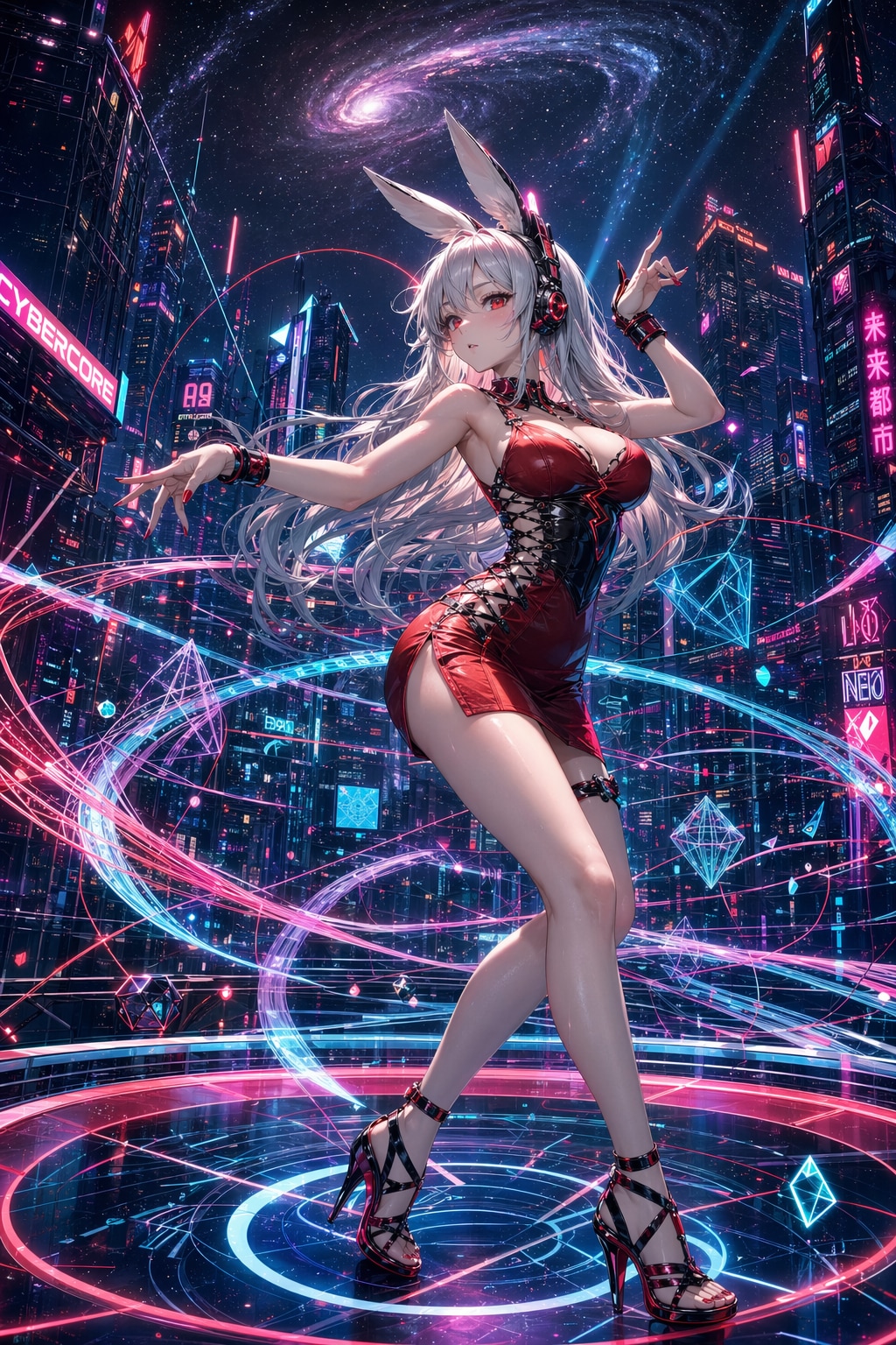 サイバーパンクなのです🐰✨