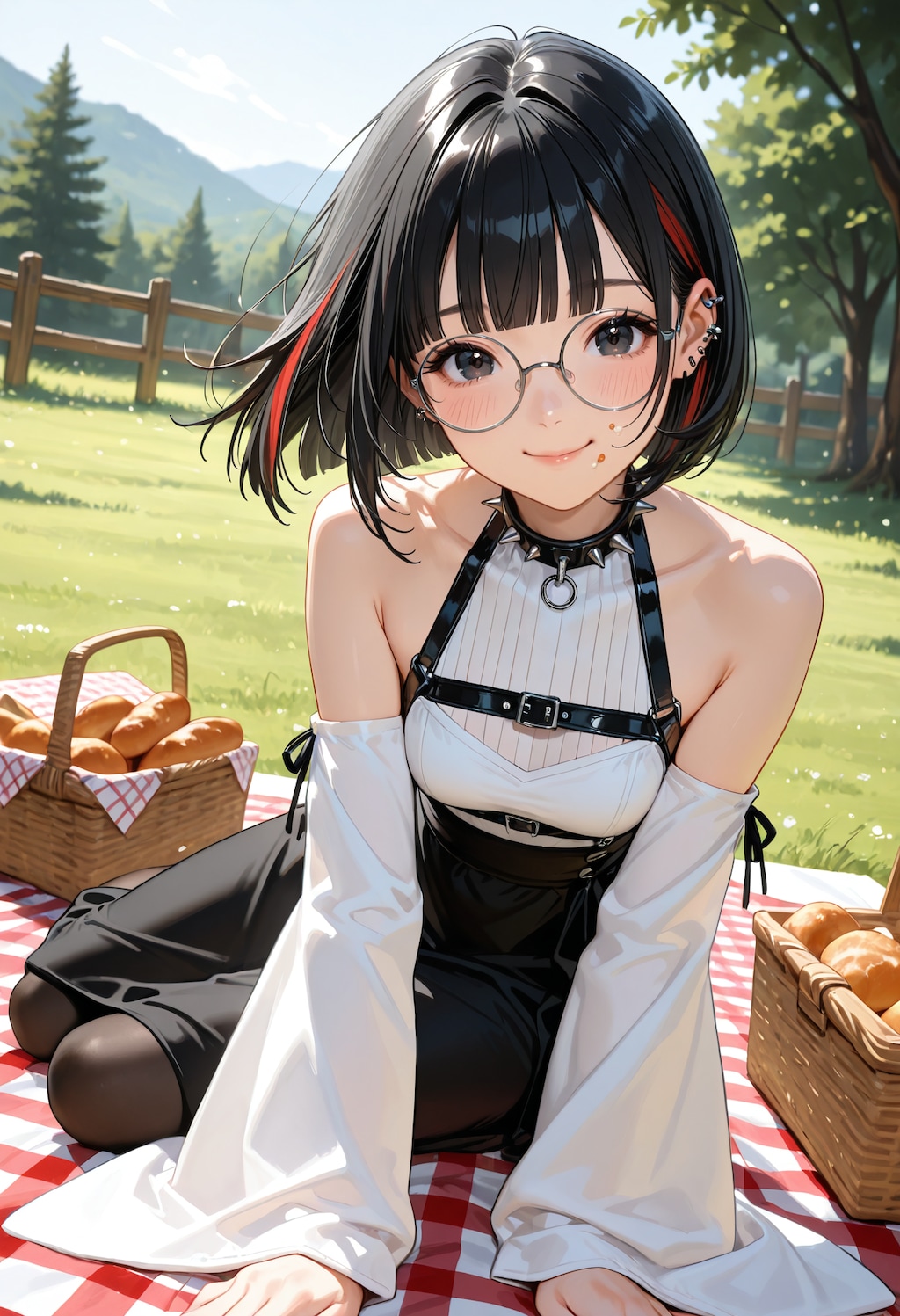 牧場デート。