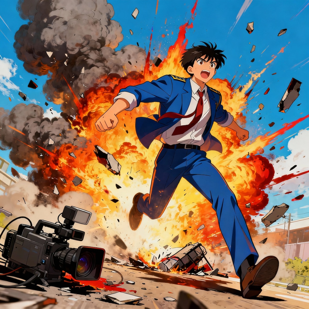 取材現場が爆発💥