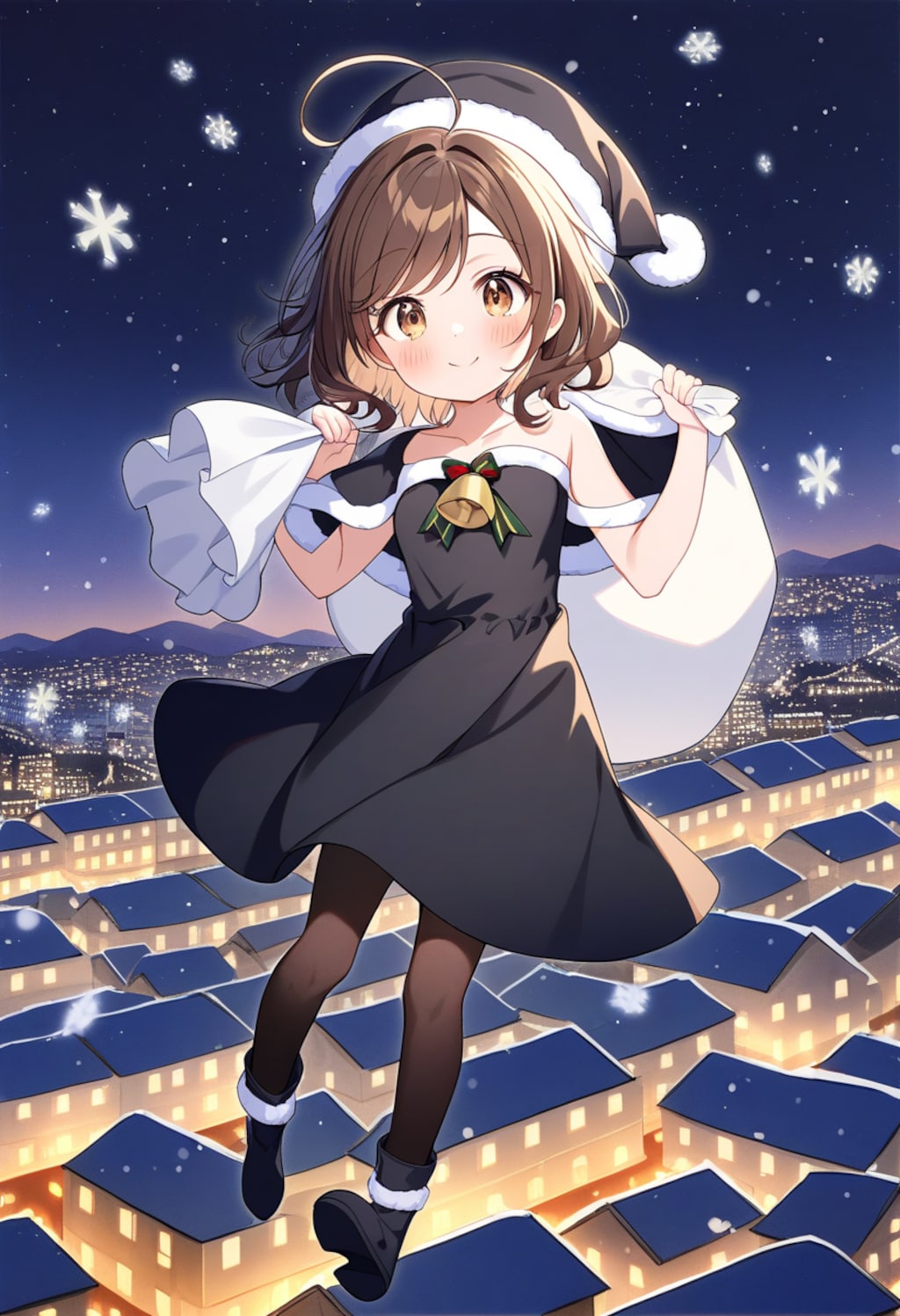 うちの子 黒サンタ