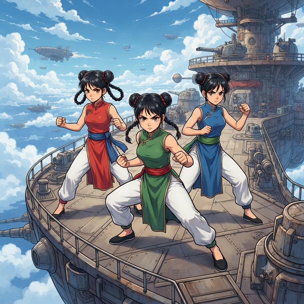 東風三姉妹（ストライダー飛竜）