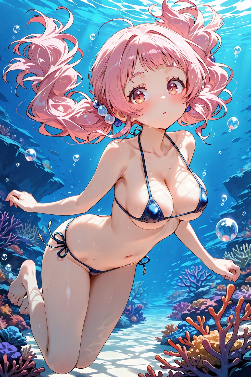 海中遊泳
