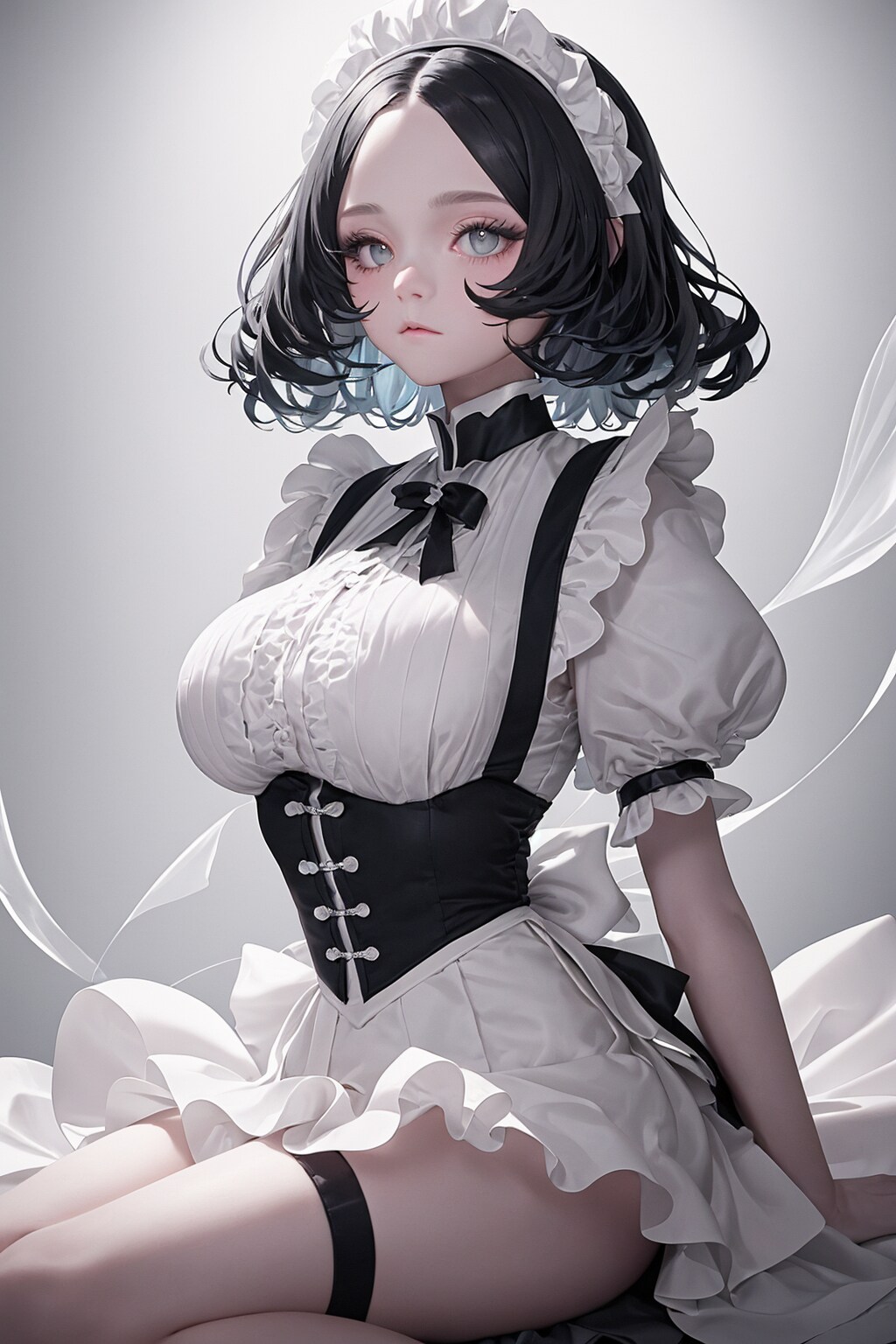 黒髪メイドさん改