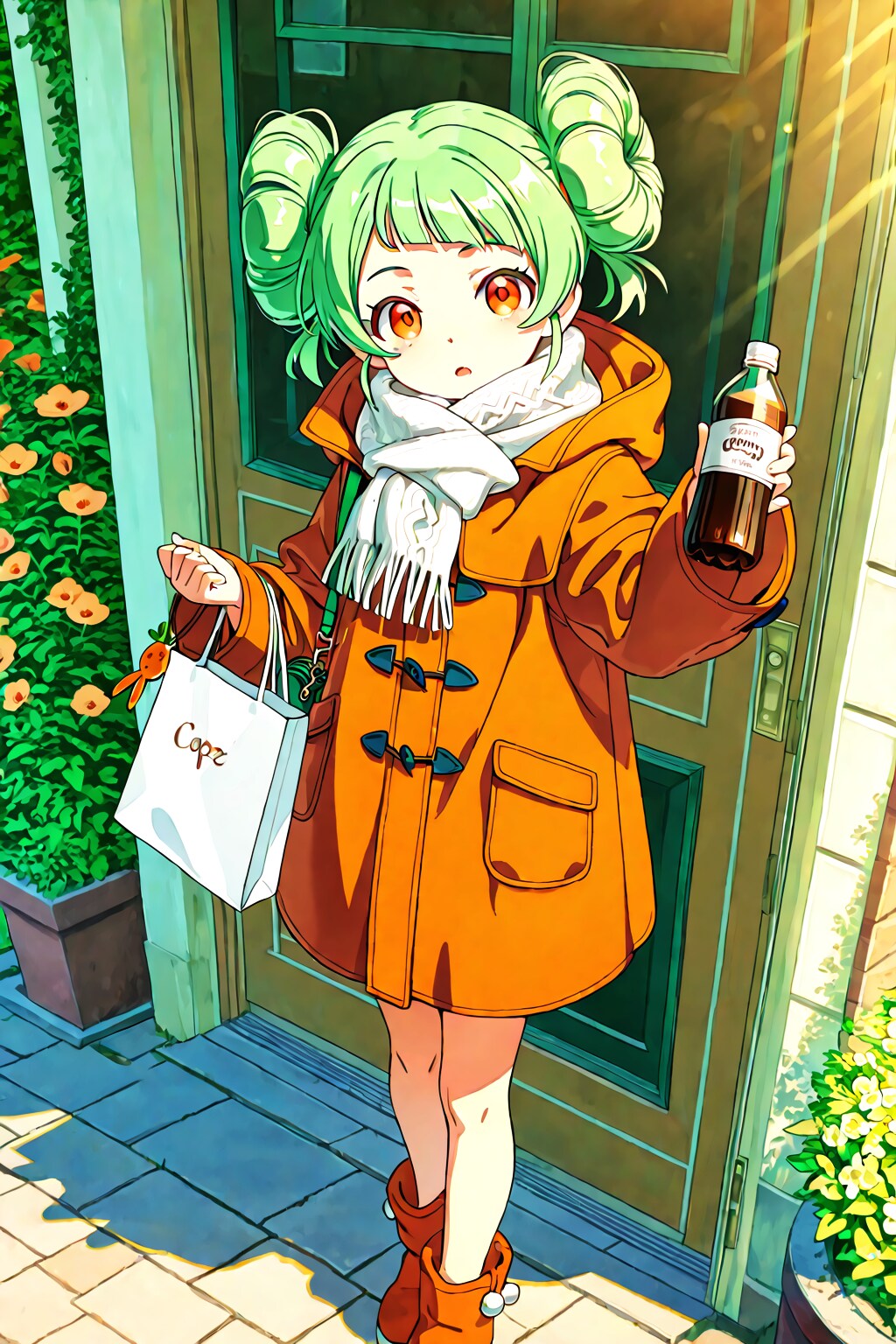 オレンジ色の魔法