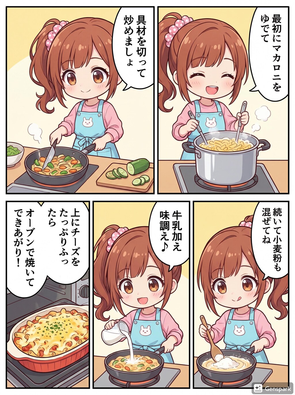 アツアツ♪マカロニグラタン