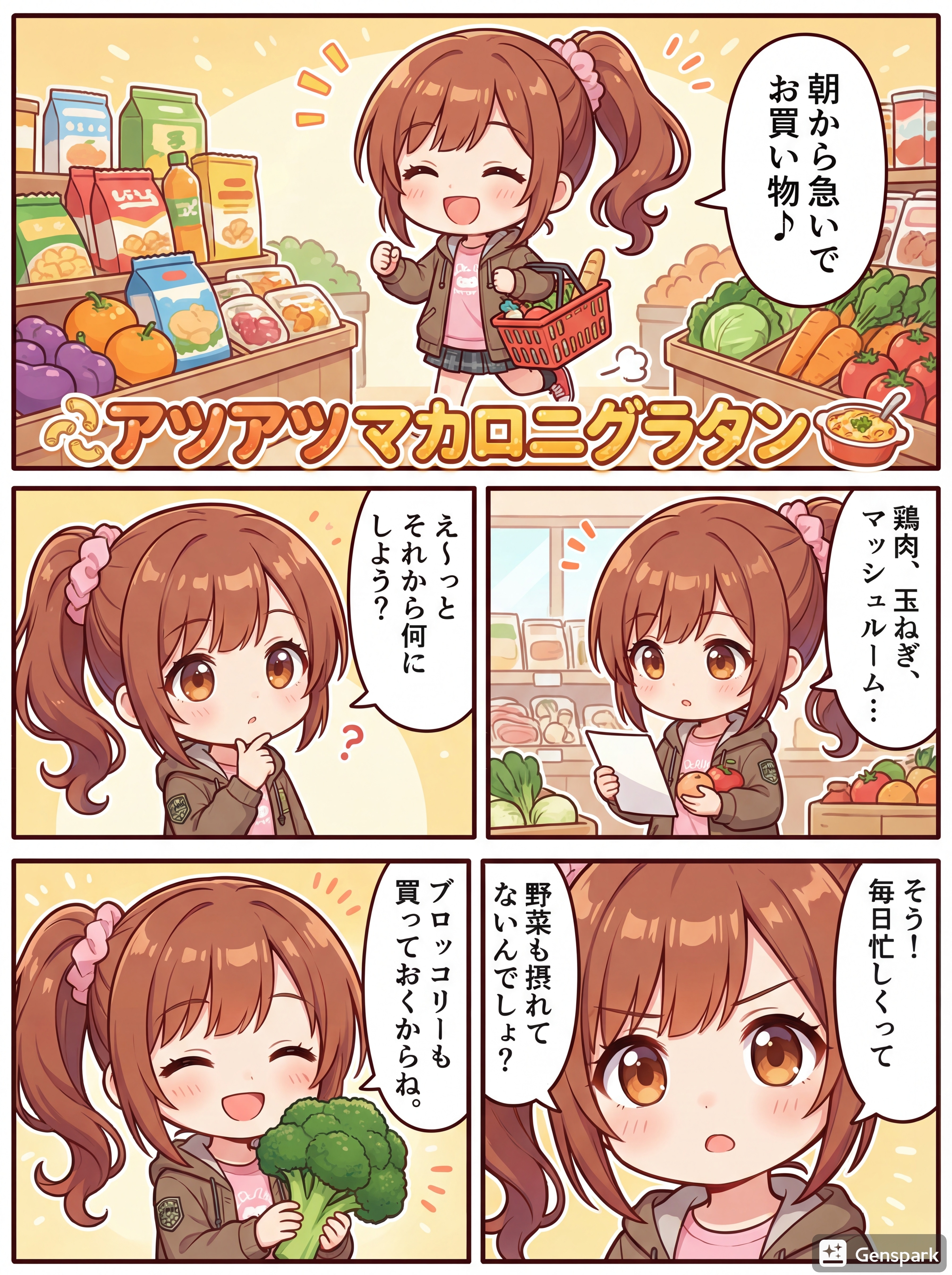 アツアツ♪マカロニグラタン | の人気AIイラスト・グラビア