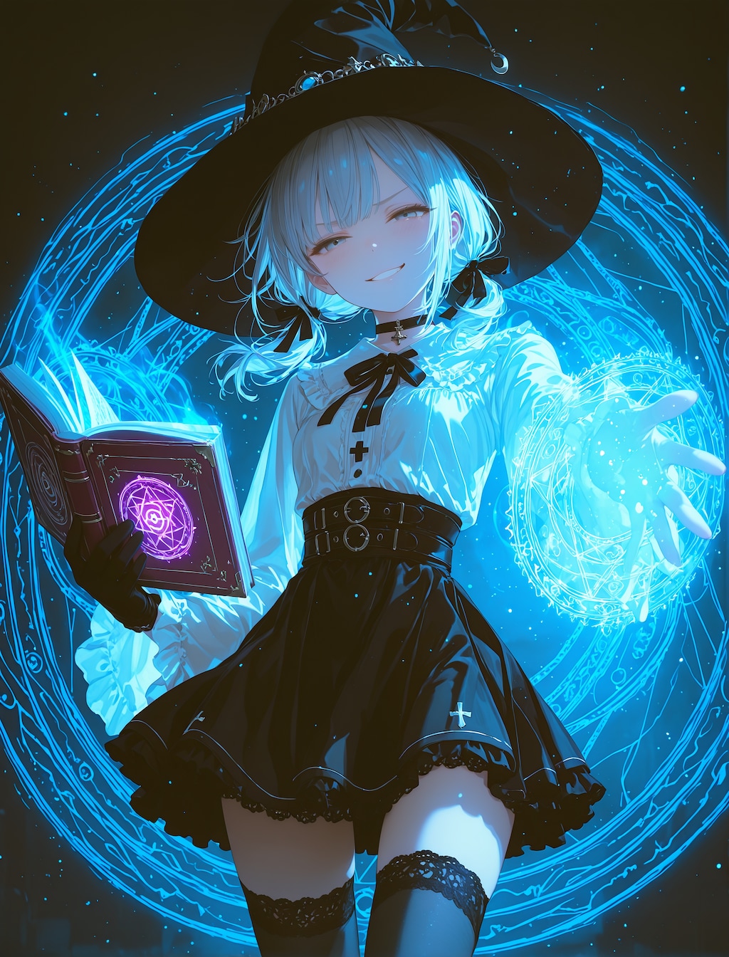 まじめに仕事する魔女さん