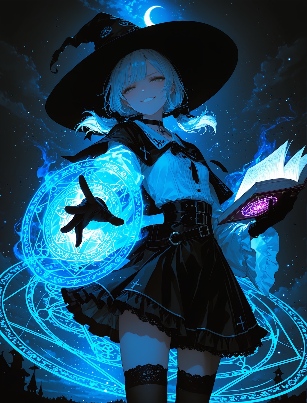 まじめに仕事する魔女さん