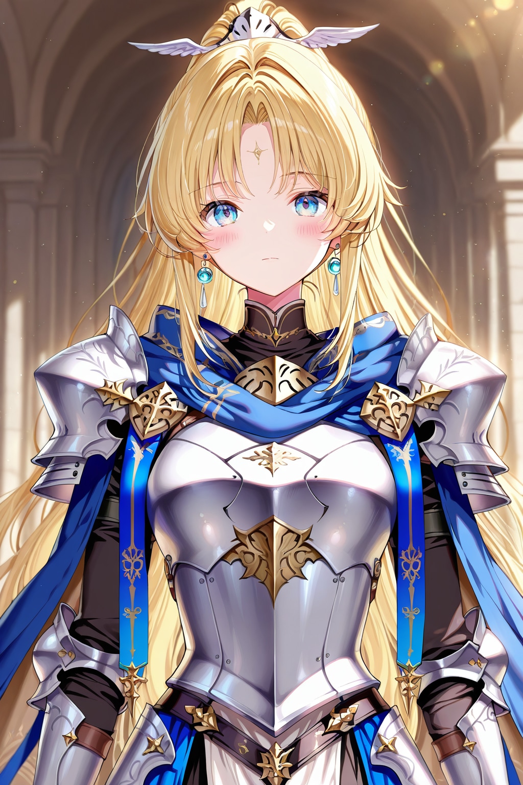 青の騎士　谷間なし