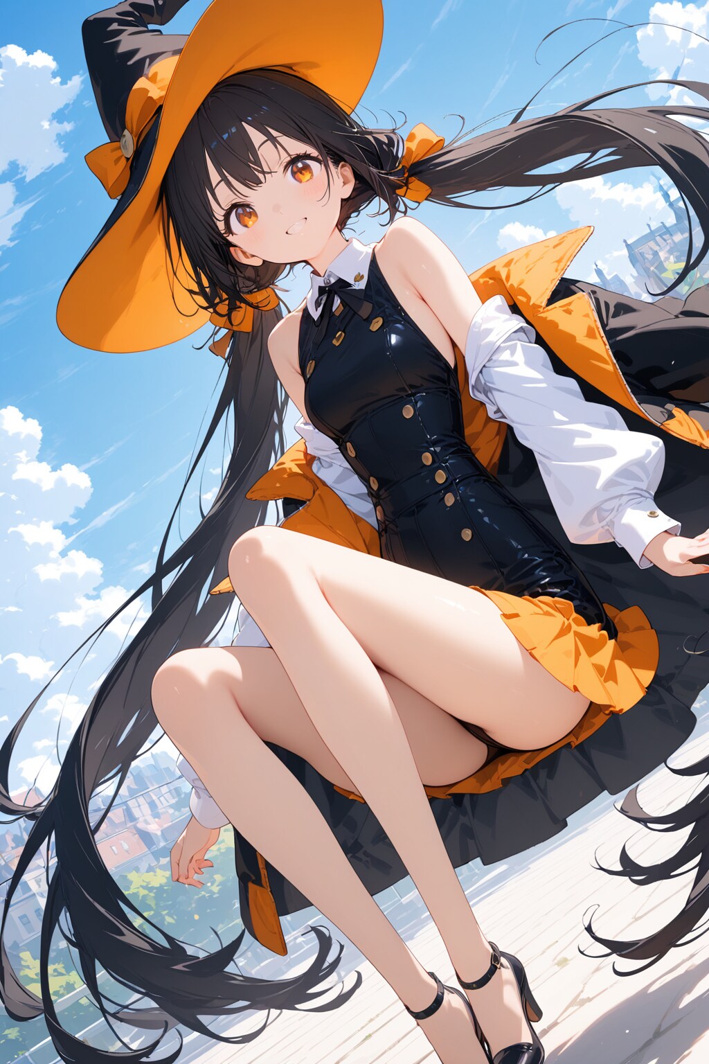 flat な魔女さん | の人気AIイラスト・グラビア