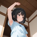 ぶかぶかTシャツちっぱいちゃんのはずが…Tシャツ型ワンピース？ 4枚目