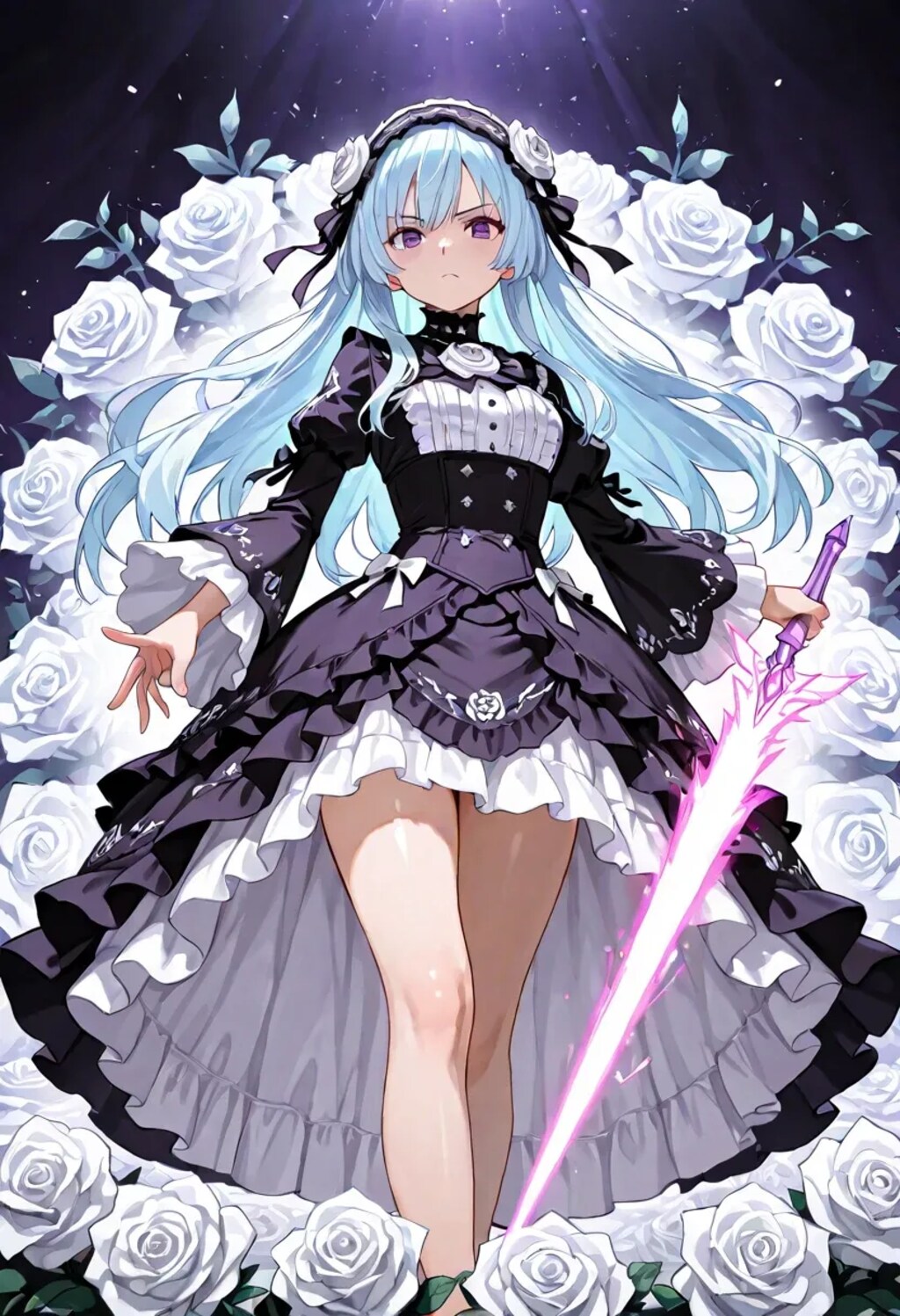 ゴスロリの少女