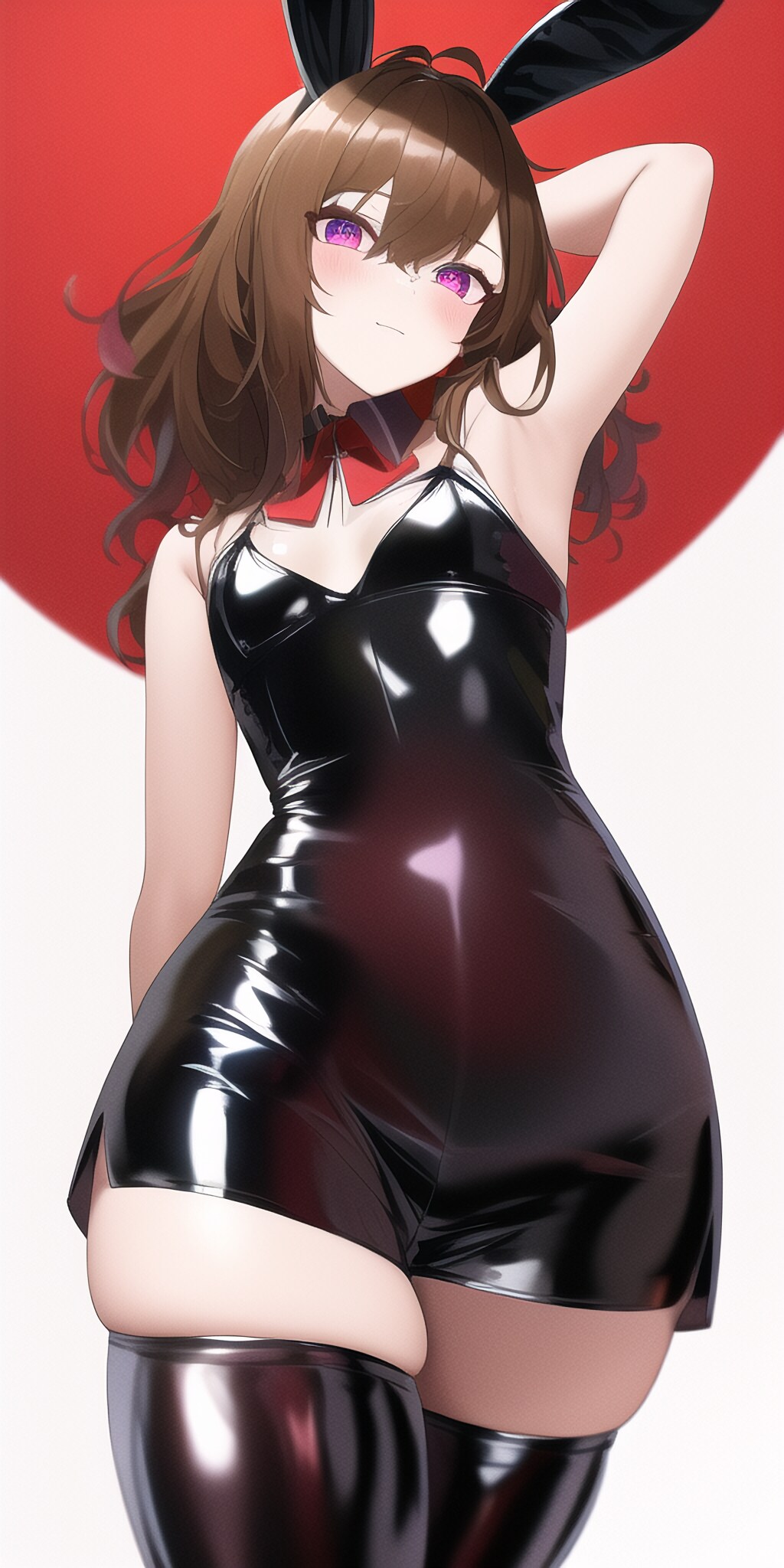 深紅の兎