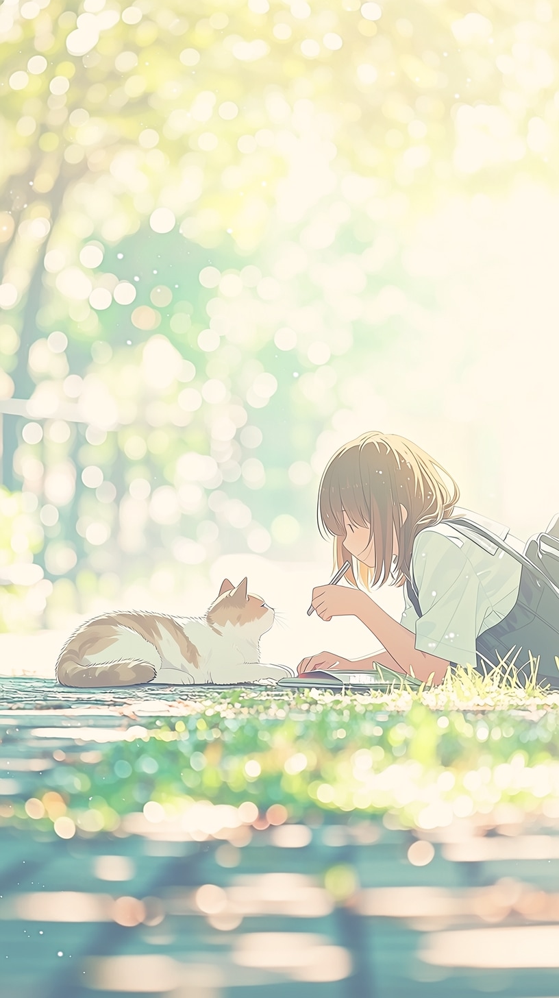 じっとしててね