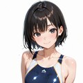 競泳水着！！♡ 2枚目