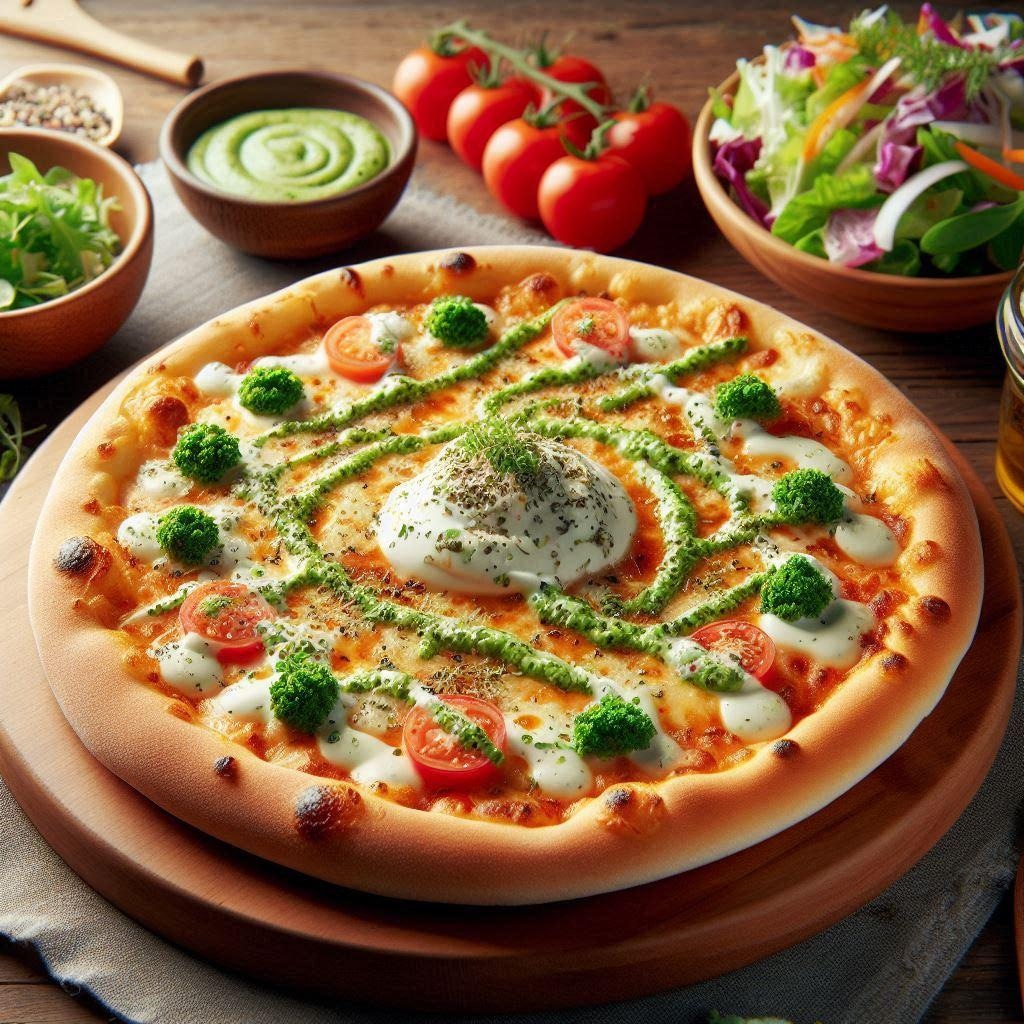 明太ポテトピザ