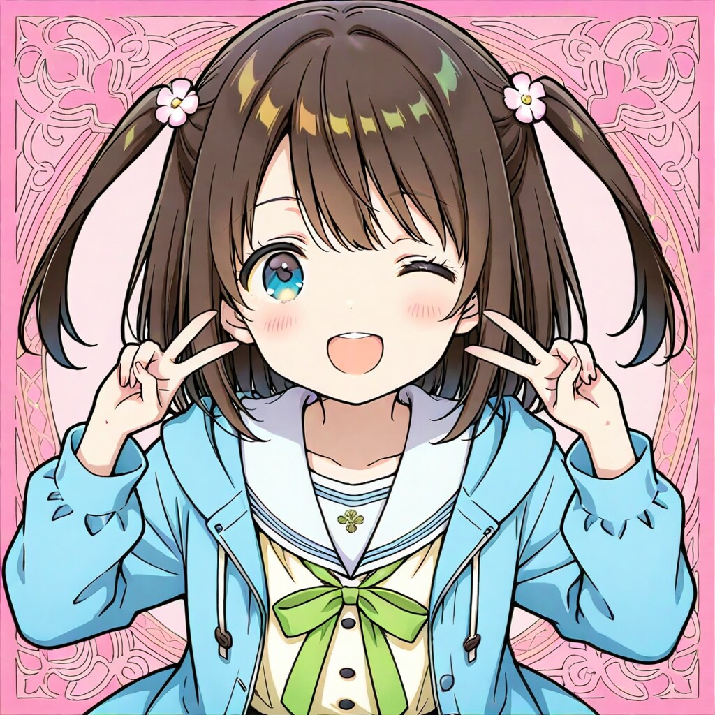 ダブルピース！