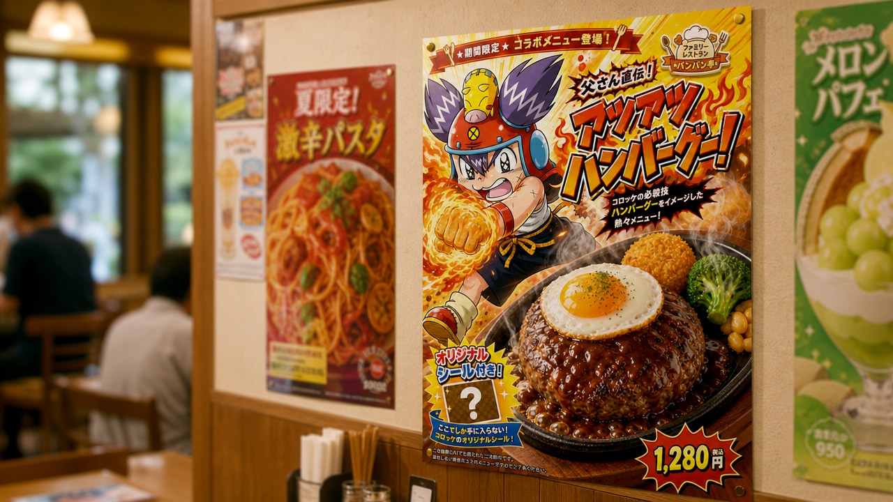 二次創作ハンバーグ