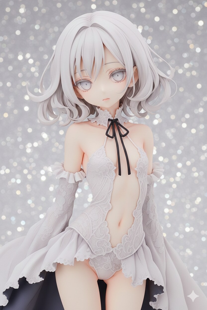 淡彩滲白　フィギア