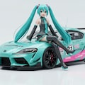 初音ミクとGRスープラ 4枚目
