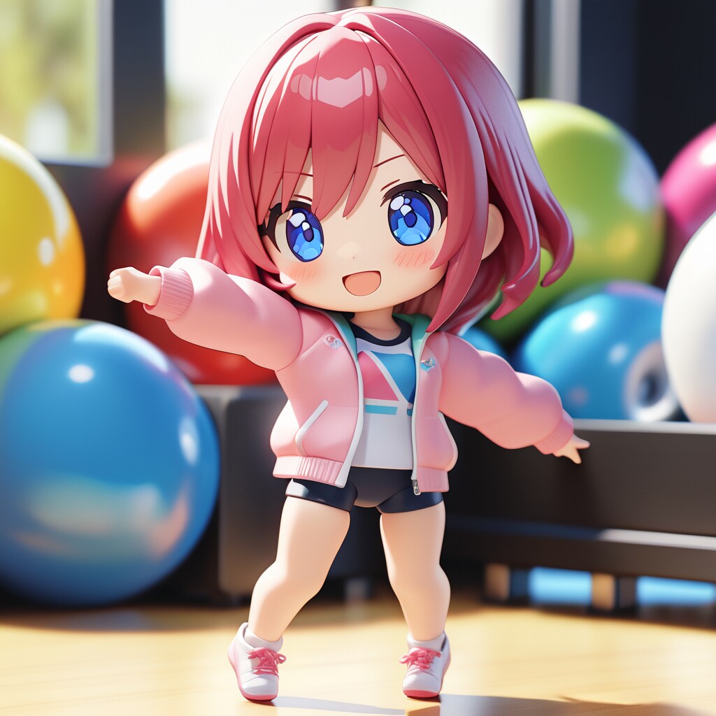 ねんどろいど風のダンシング娘さん