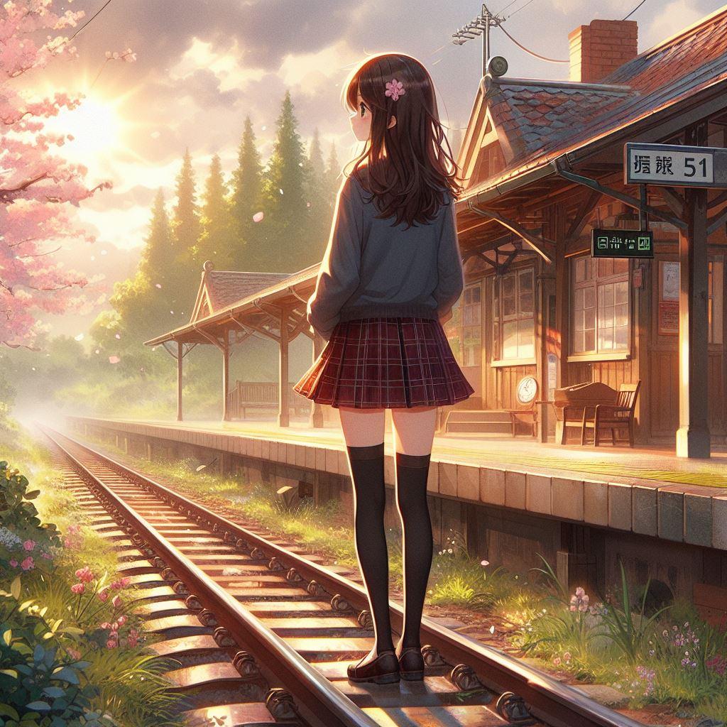線路内は危険なので絶対に立ち入らないでください