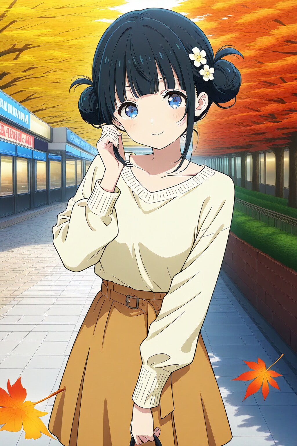 秋めくおだんごちゃん🍡✨