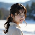 雪国の娘さん 2枚目