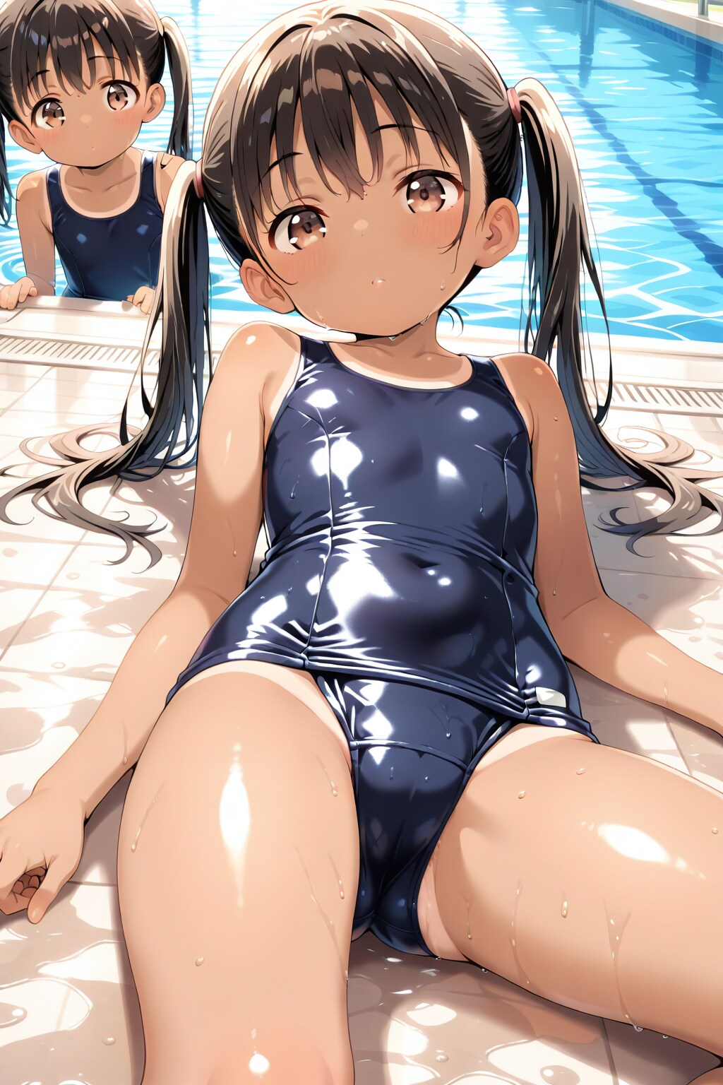 スク水美少女